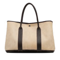 Hermès Party Tote (Good) Unisex Bag Pre-Owned Brown Garden 36 Canvas Toile Fabric Authenticated