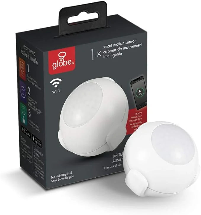Required, No Detector, Hub White,50026 Motion Wi-Fi Smart Operated, Battery