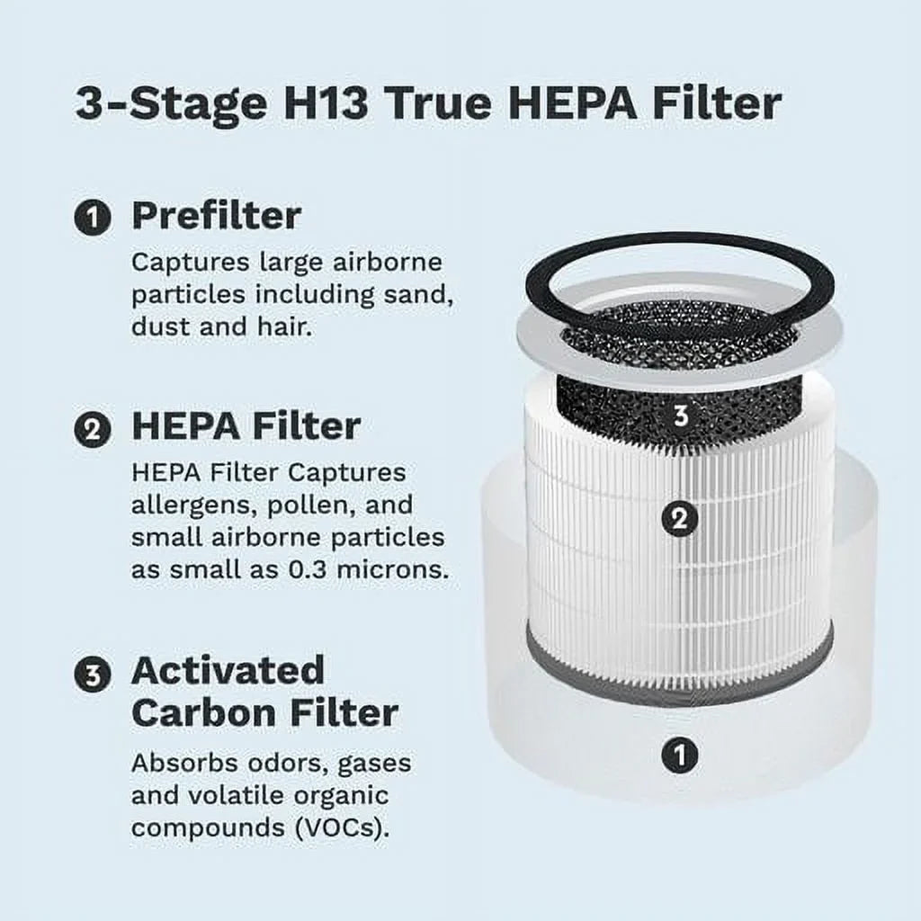 Sciaire DH Filter HEPA Replacement Aaira + 3-1 + and HEPA Lifelabs HEPA