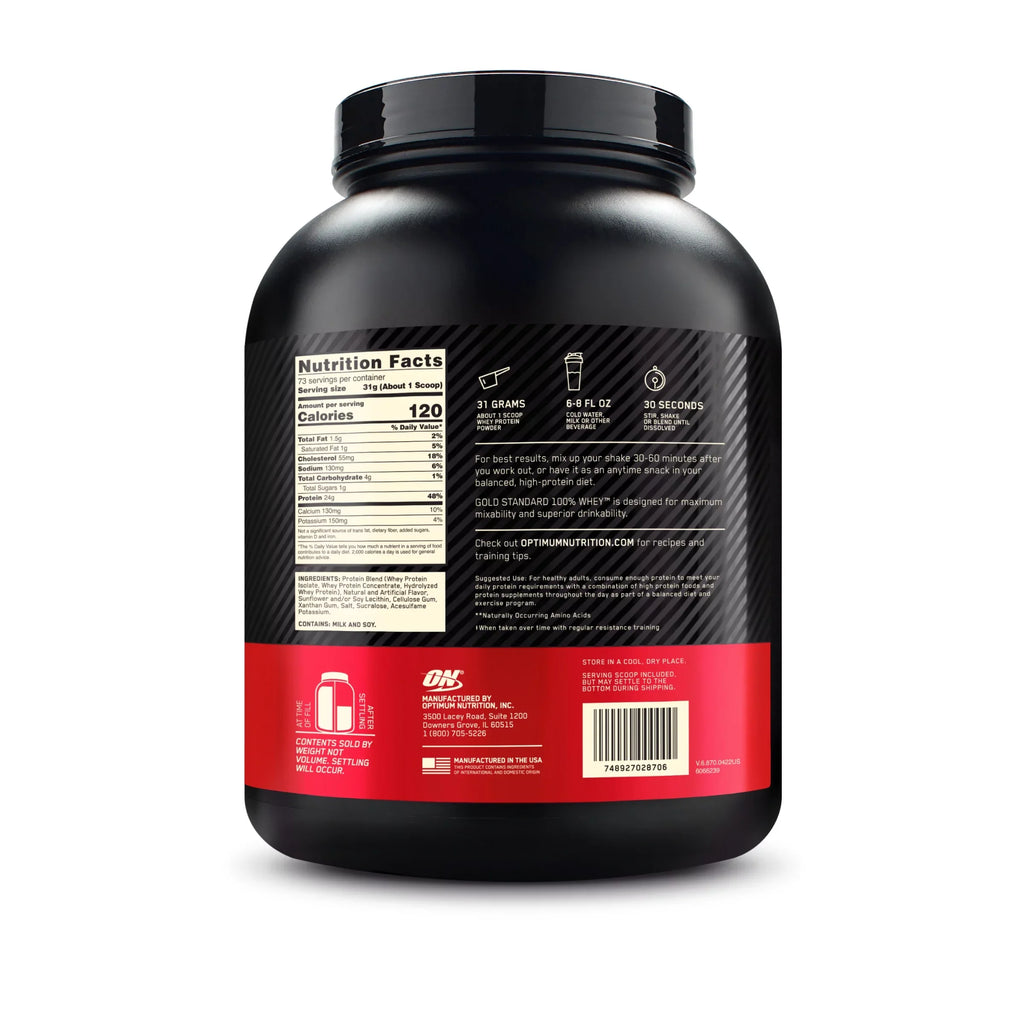 100% Cream, Powder, Standard Optimum lb, Whey Ice 73 Protein Servings Vanilla 5 Gold Nutrition,