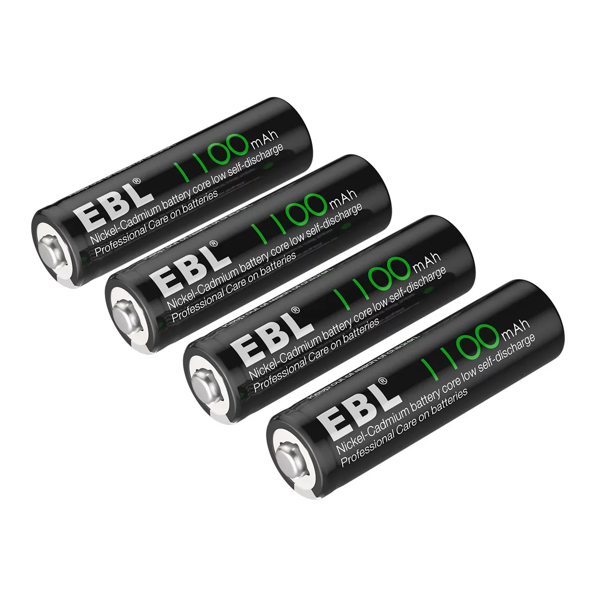 Pack), Rechargeable a AA Long-Lasting 1.2 EBL Batteries Batteries Volts Double (20