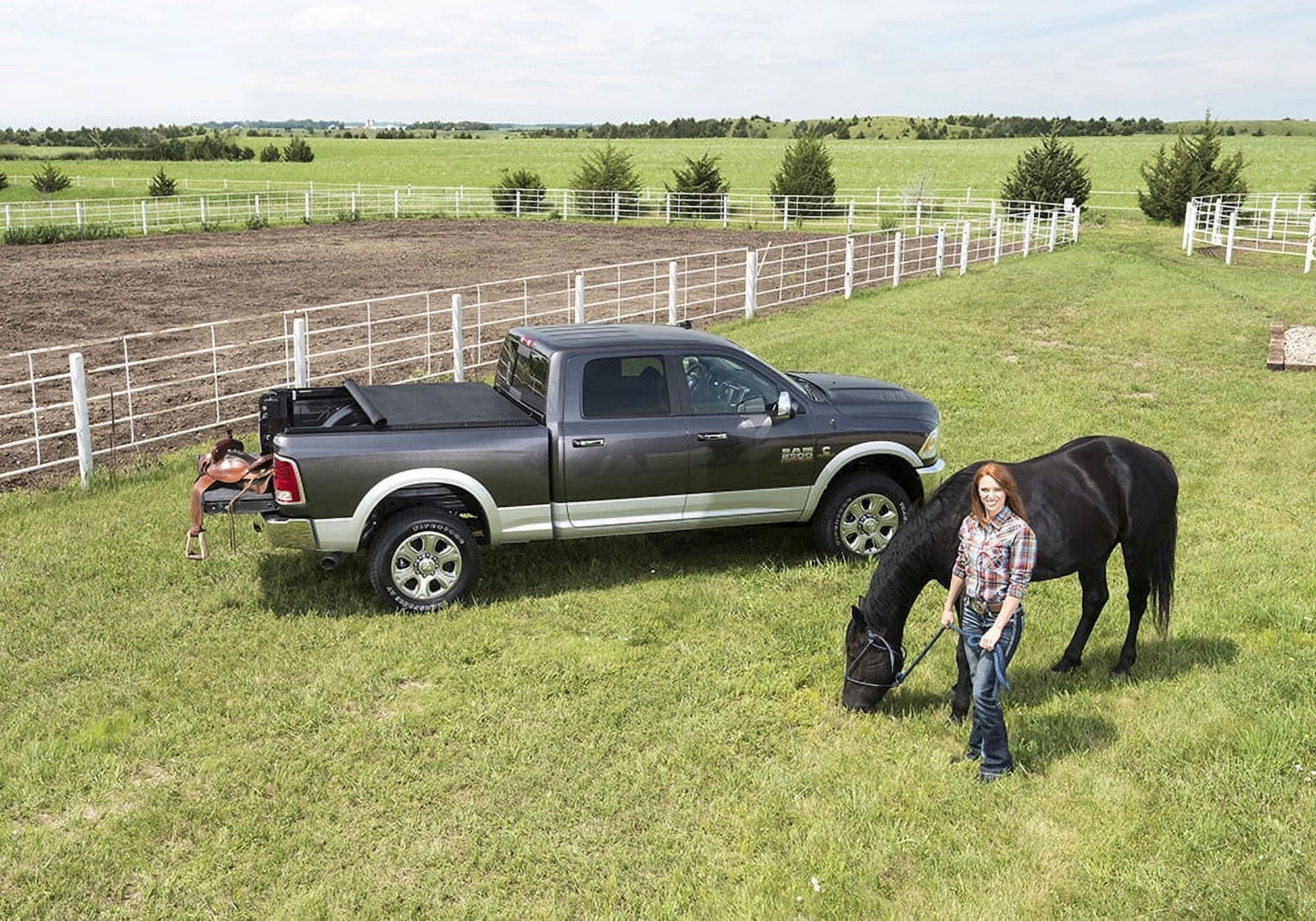 Bed Up Roll TruXport with Tonneau Bed | 6' Compatible 239101 Cover Soft Truck Chevy/GMC | 1982-1993 TruXedo (72.1") S10/Sonoma