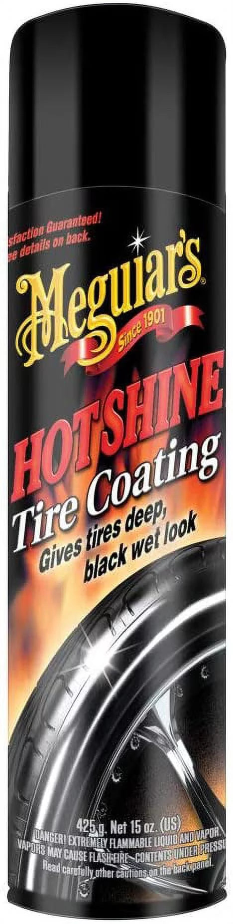Gloss Shine Meguiar's Tire Coating 15 3 G13815 - Can Hot Oz Spray High