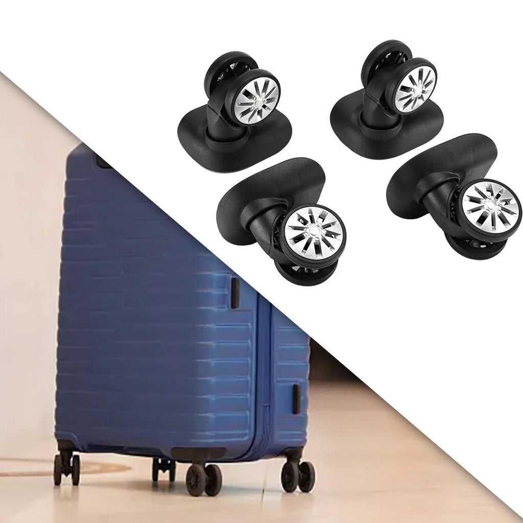 Bag Replacement 4Pcs for Wheels Suitcase Wheels Luggage Caster Trolley Case