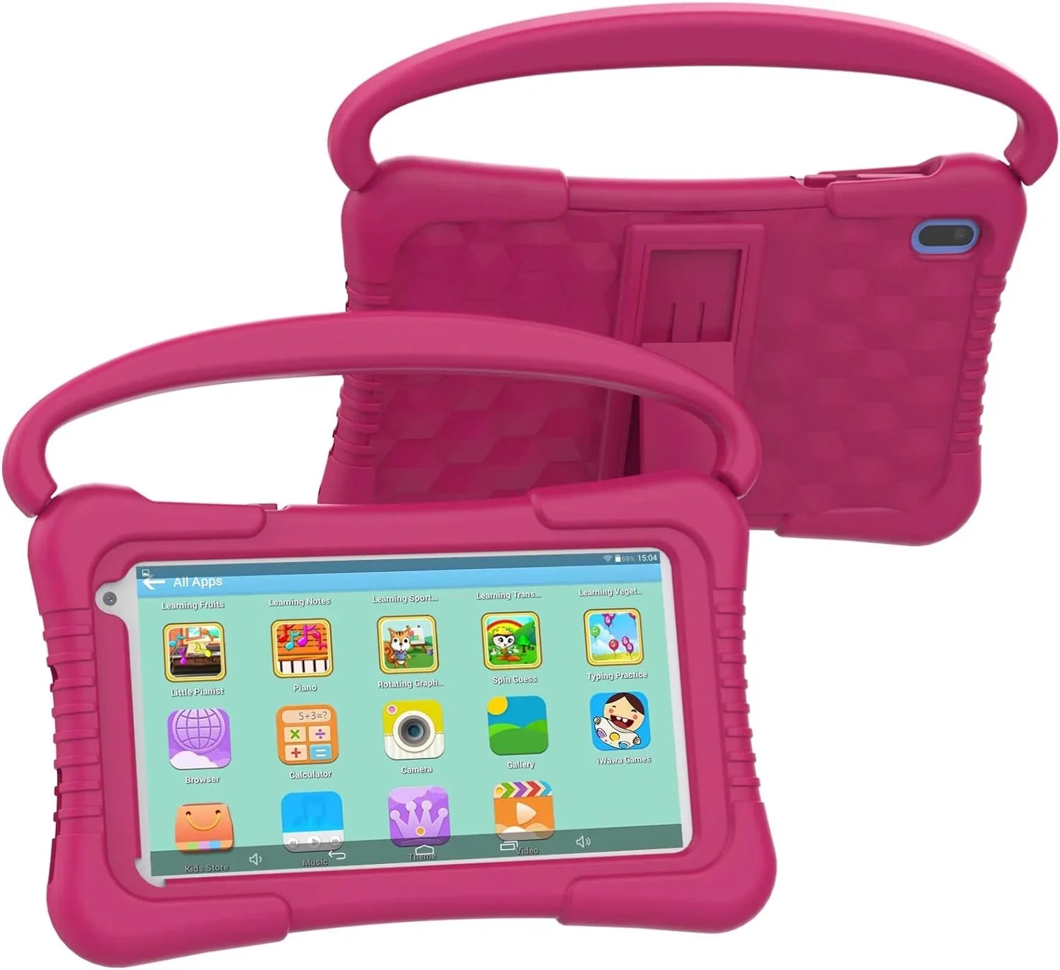 Netflix Control, Kids 32G Android WiFi Tablet Games Educational 7 Tablets with Dual Tablet YouTube Pre-Installed inch for Kids Software 11 Camera Parental Tablet Kids Toddler Kids Kid-Proof