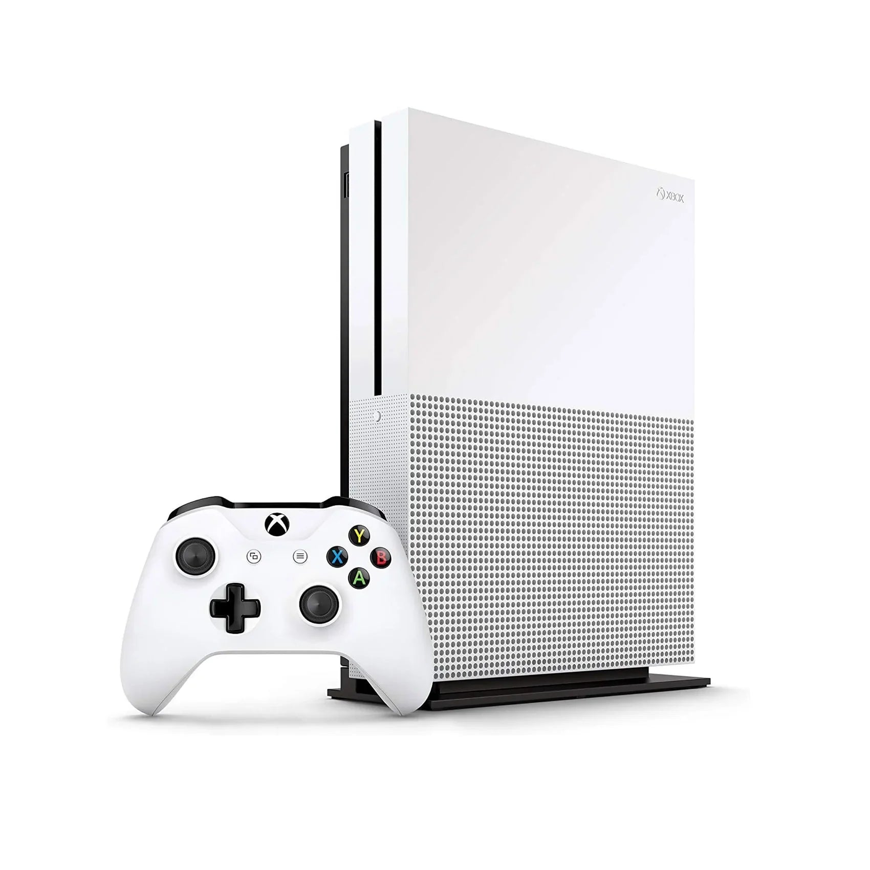 2 (Refurbished: with 4K Kit Controller, Bundle Pre-Owned One S White BOLT HD Cleaning Microsoft with Ultra AXTION Like 1TB Xbox Headset New)