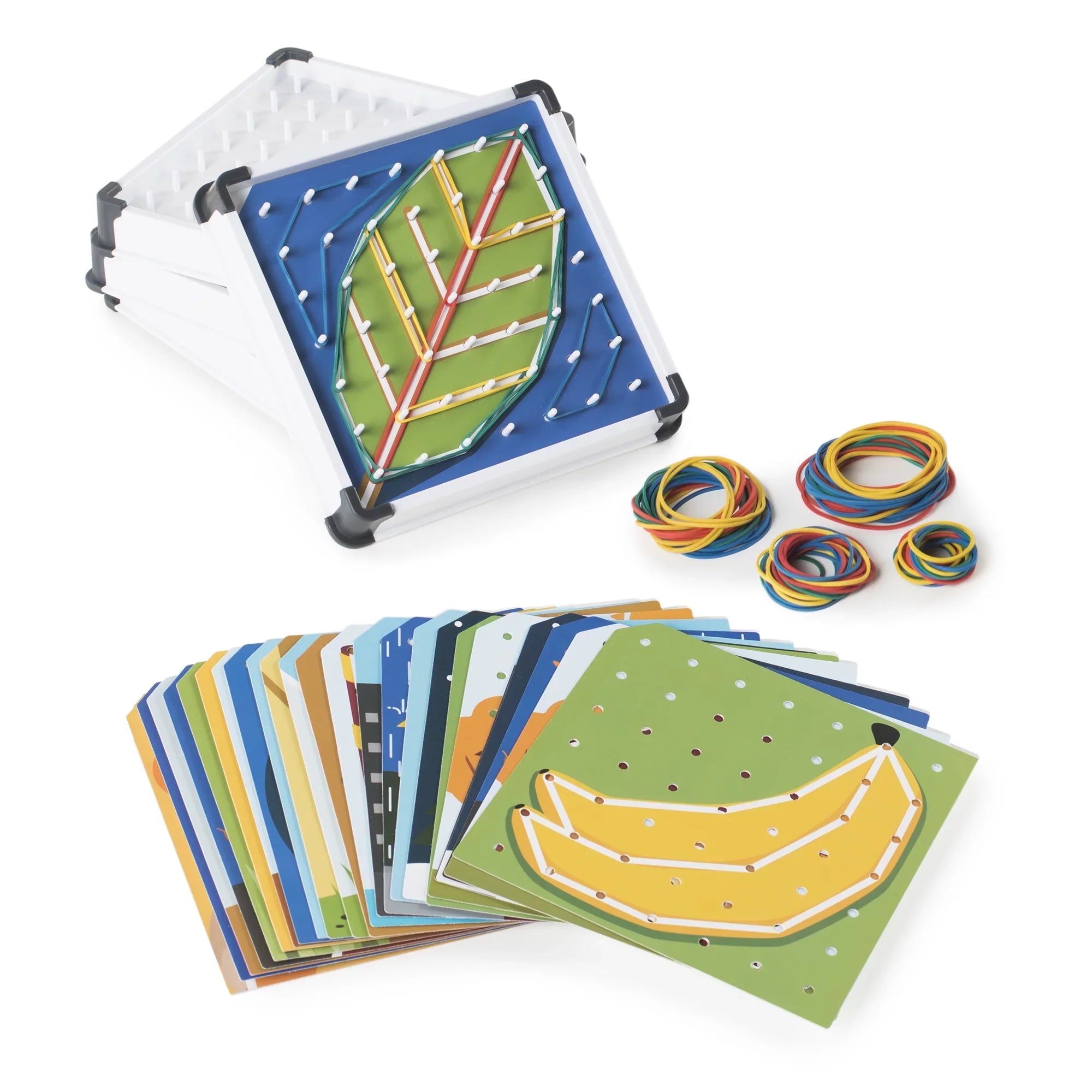 Geo Multicolour Skill Boards, Guidecraft Set Action &