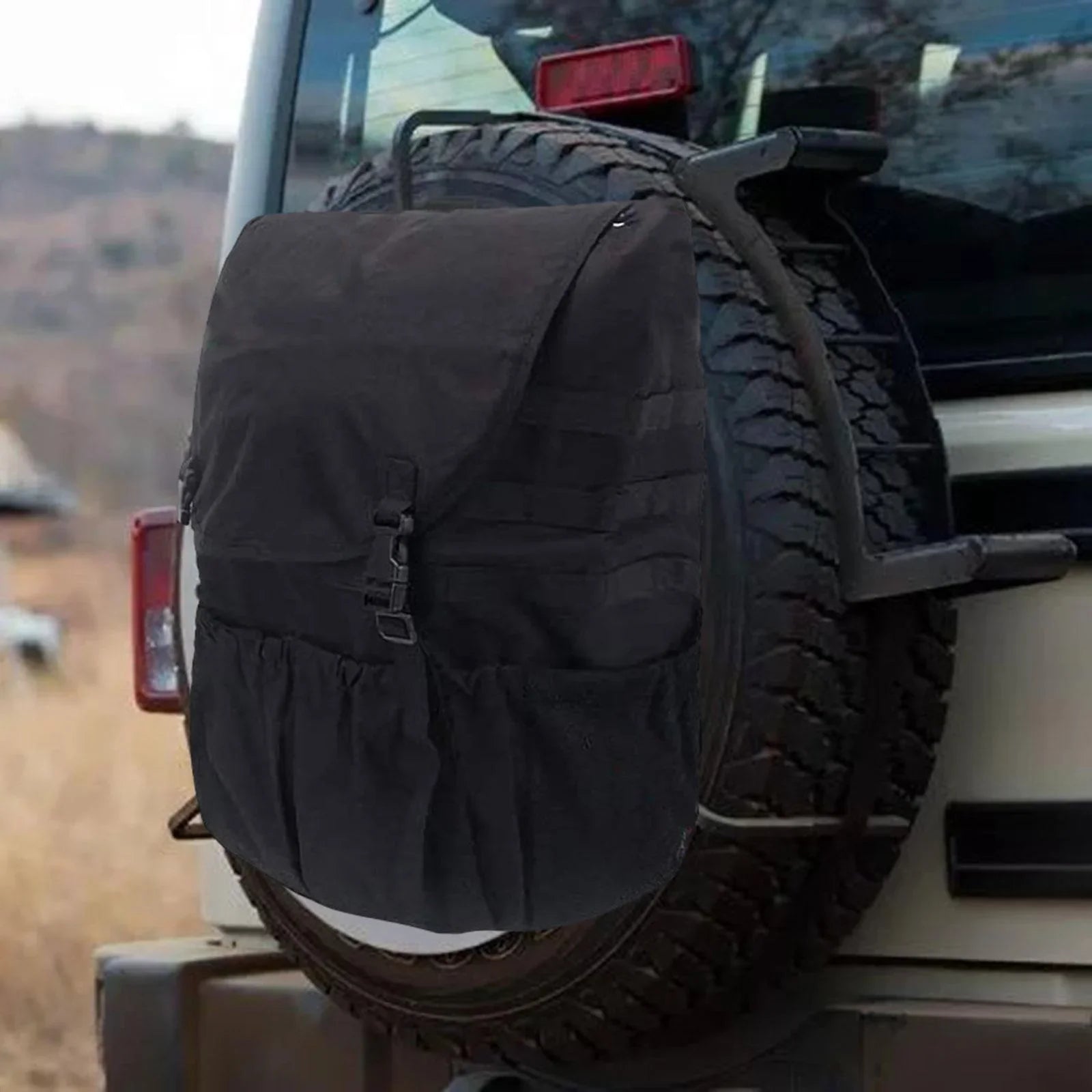 Large Storage Tire SUV Equipment UTV Holder Organizer Cargo Trash Backpack Capacity Car Bag Bag Spare for