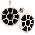 Tower WHITE Restored Swivel Clamp REV Wet (Refurbished) Sounds Speakers, 10 (Pair)