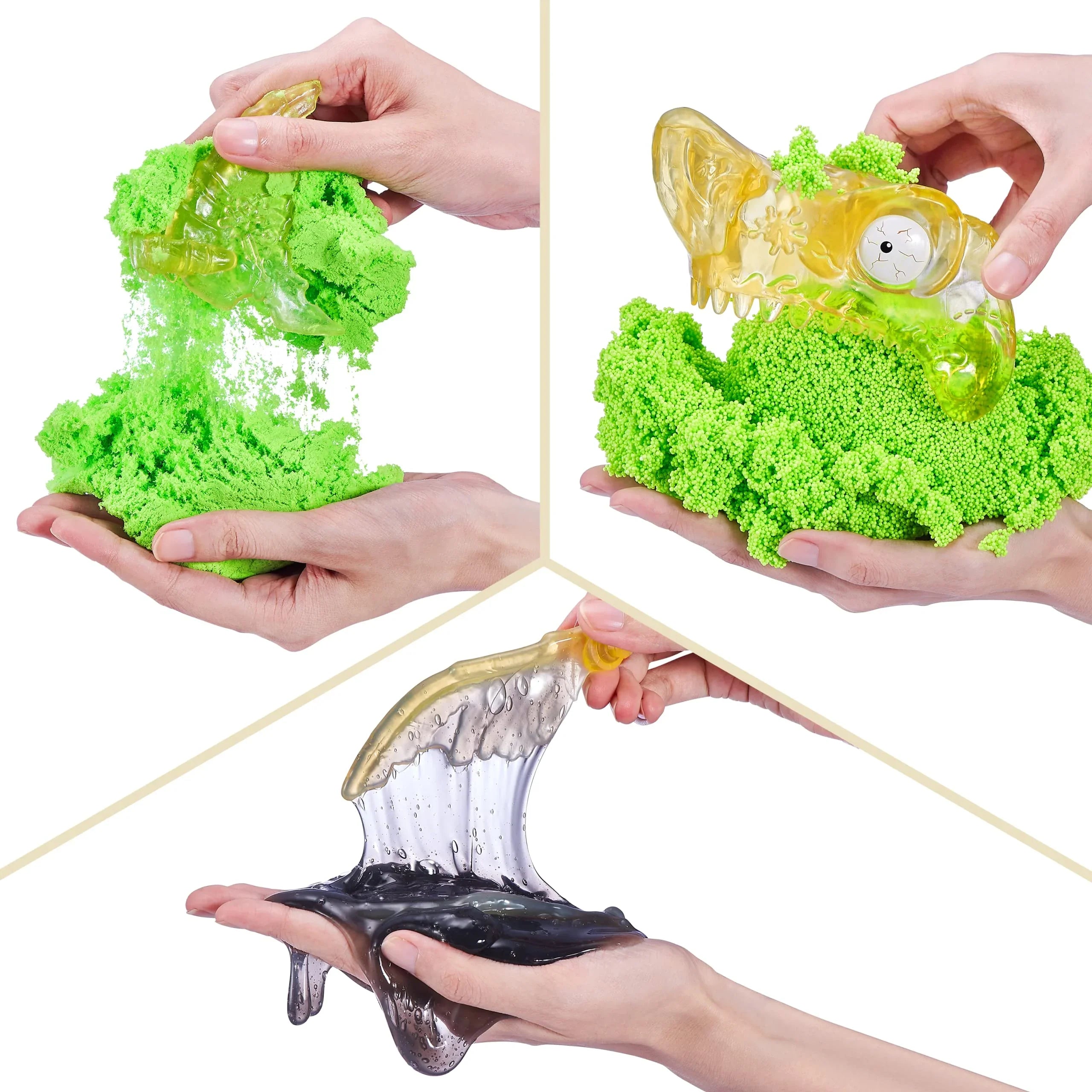 by Dinosaur Toy, Smashers More Dino 30 and (T-Rex) Skull Prehistoric Discovery Eggs with Island Surprises, 5+ Over Age Toys, Slime, and Figurines, Giant ZURU Mini Sand