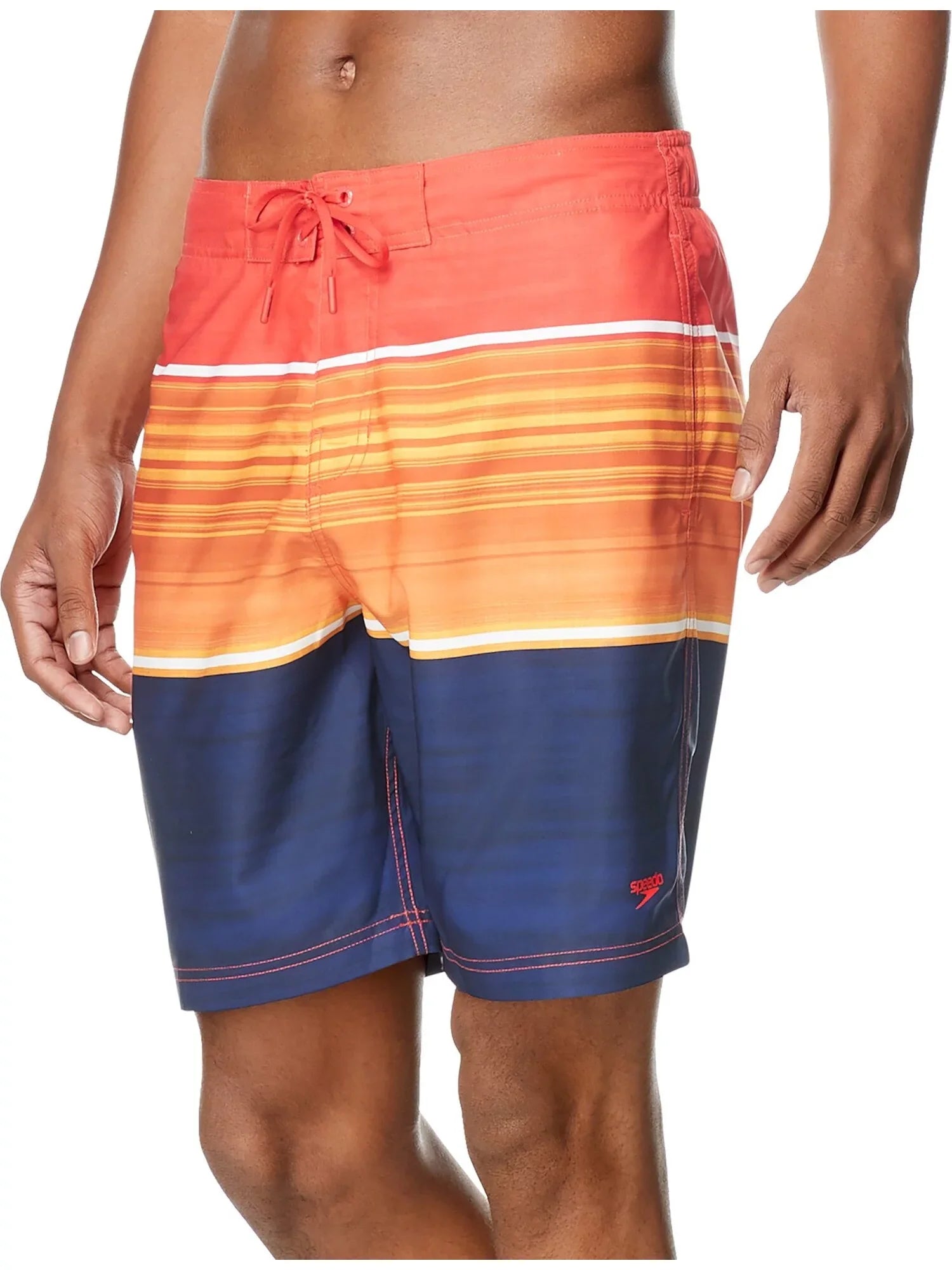 Beach Trunks S Stretch Mens SPEEDO Orange Swim Barrier