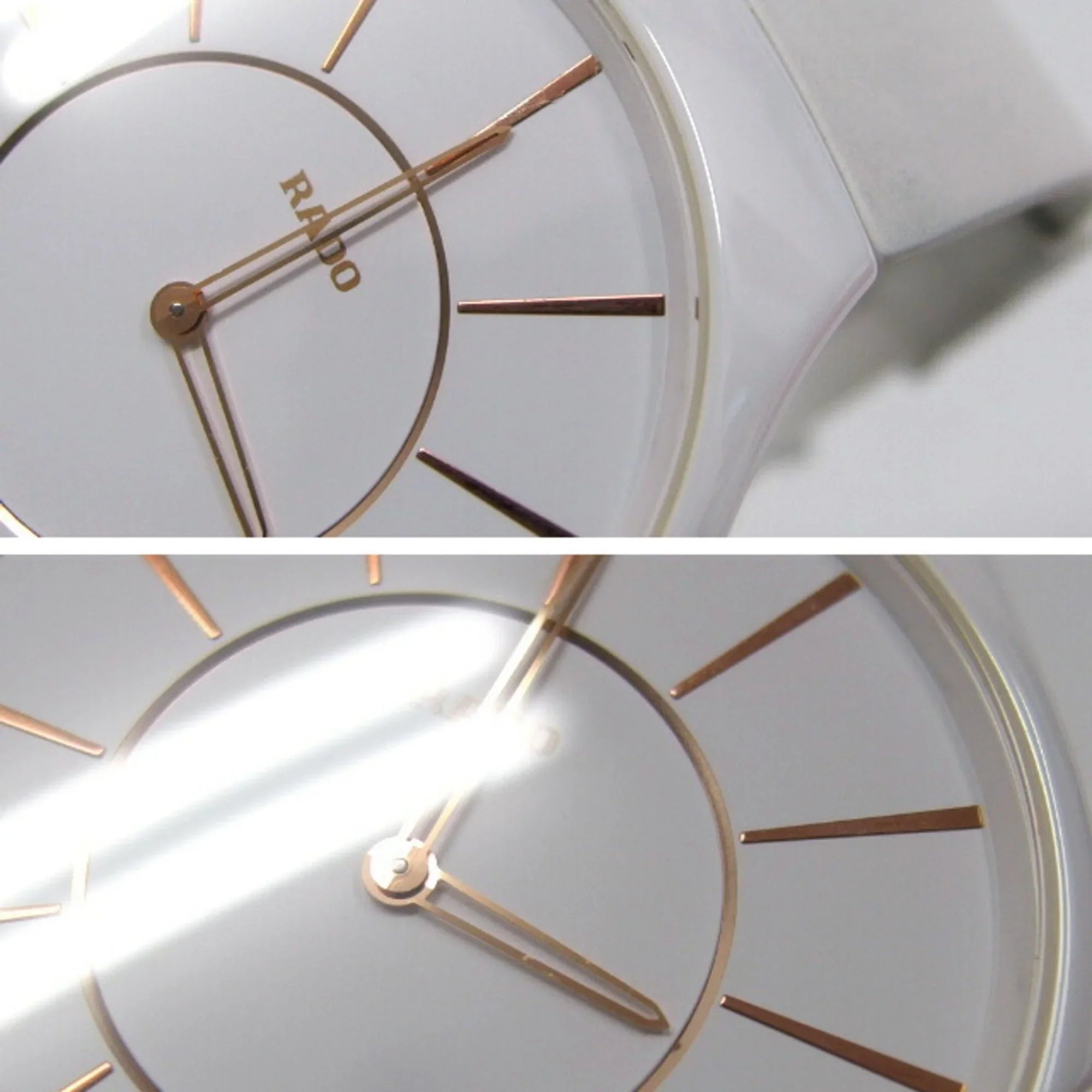 Pre-Owned Watch Quartz (Good) Thinline Men's True R27957109 White Rado