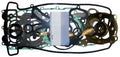 KIT COMPATIBLE WITH 1100CC FX 2007 SKI GASKET 2006 2008 NEW 2005 HO 2004 IS JET YAMAHA COMPLETE