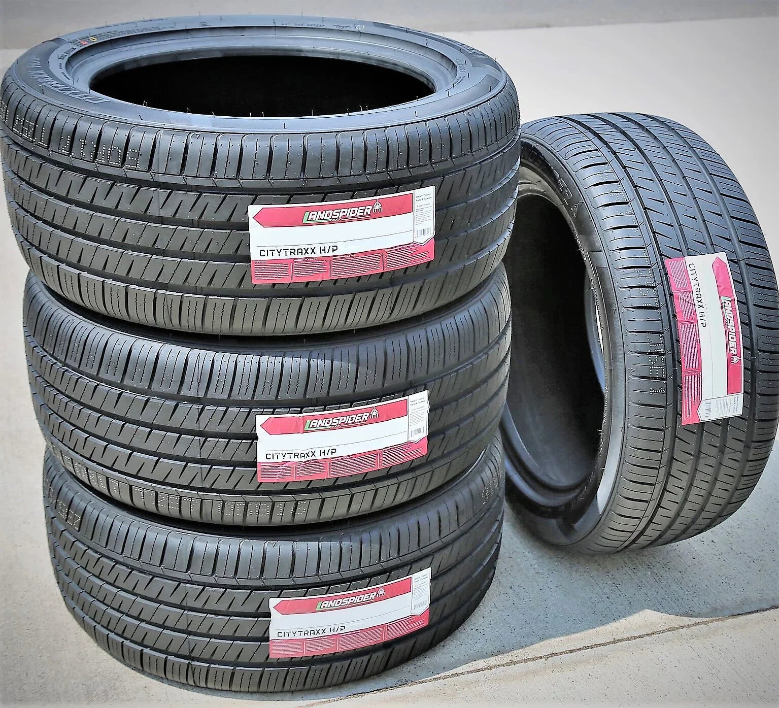 Landspider AS XL 225/40R18 High H/P Pair Si, Tires 2013 2014-15 225/40ZR18 (TWO) Corolla Fits: Toyota 2 A/S LE Performance Honda Civic of 92W Citytraxx