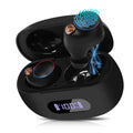 Black, Tab Connect, IPX5 Dual Compatible Bluetooth Connection, UrbanX (3rd Boost Bass Gen) Water Balanced, + with Resistance, 5.2 True M7 Lenovo Charging Bluetooth Earbuds Wireless Case,