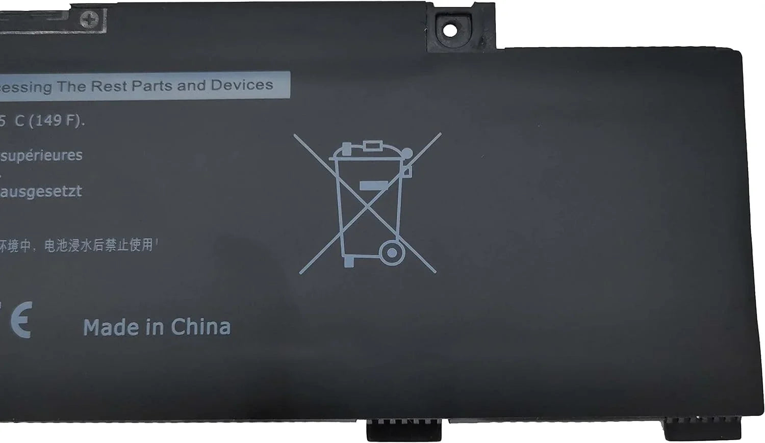 y Compatible 5500 3590 Dell Inspiron Laptop 3500 Fully , G3 with Series 5490 5505 G5 Replacement 266J9
