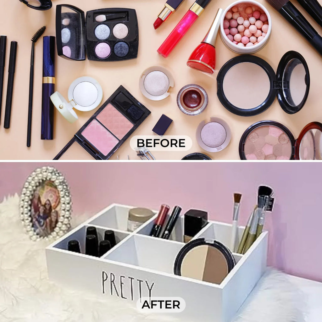 Dunn Organizer Rae - x Inches Chic Storage Beauty 8.5 x Makeup Modern 3 12