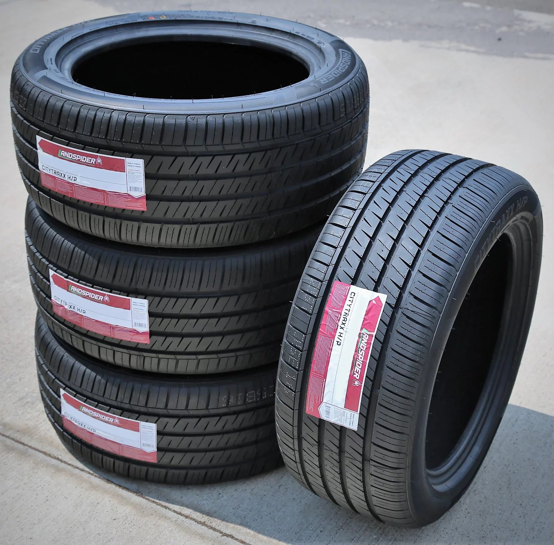 Landspider AS XL 225/40R18 High H/P Pair Si, Tires 2013 2014-15 225/40ZR18 (TWO) Corolla Fits: Toyota 2 A/S LE Performance Honda Civic of 92W Citytraxx