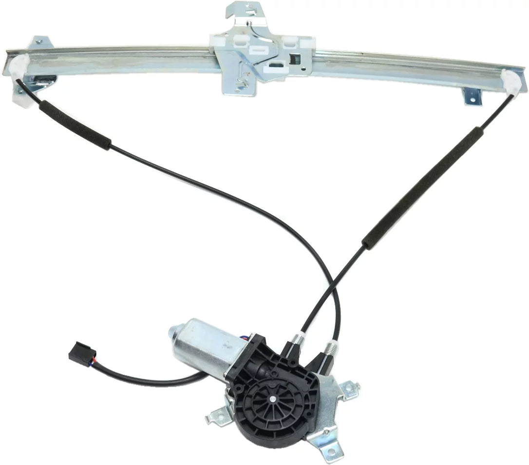 Window Econoline 1992-1998 Right Van Ford Stripped Passenger Cargo Wagon Extended Standard Motor Power E-350 Cutaway For Chassis Front, Regulator 1992-2002 Club With