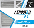 Box Replacement Pleated 8, Air Filter, 16x25x5, 16x25x5 Aerostar MERV of 2 Carrier