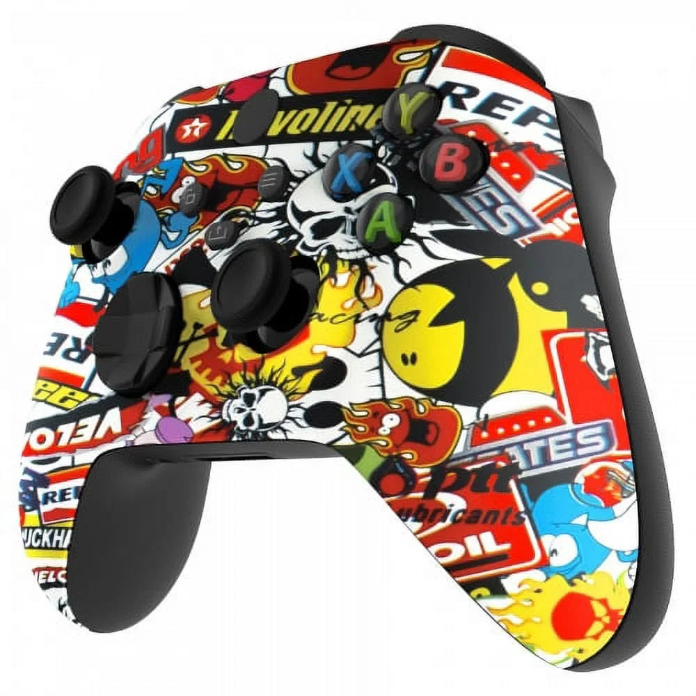 One Bomb" (with X jack) Unique Controller 3.5 Design Xbox Custom UN-MODDED "Sticker