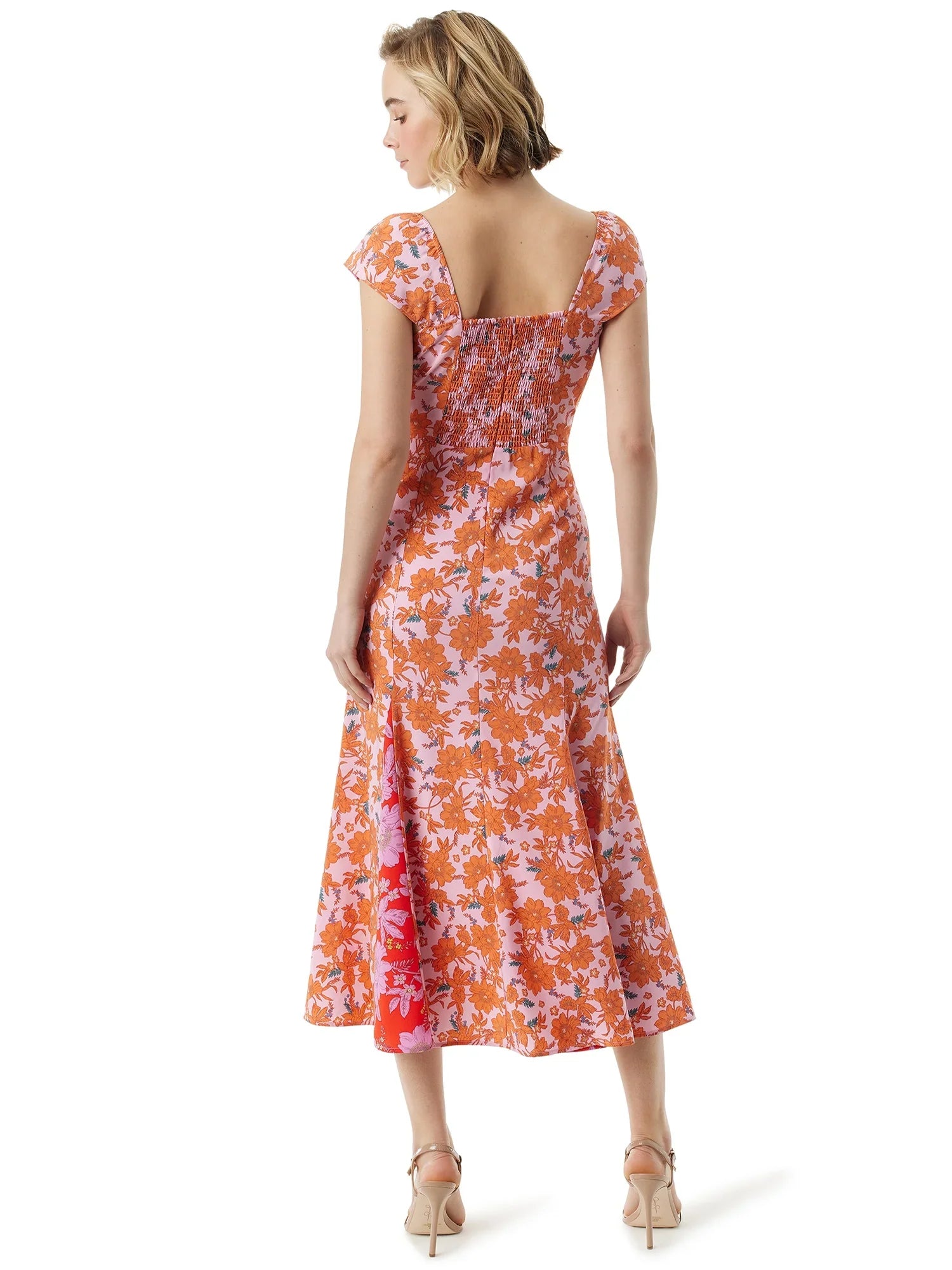 Flare Sleeve Simpson Jessica Women's Cap Dress