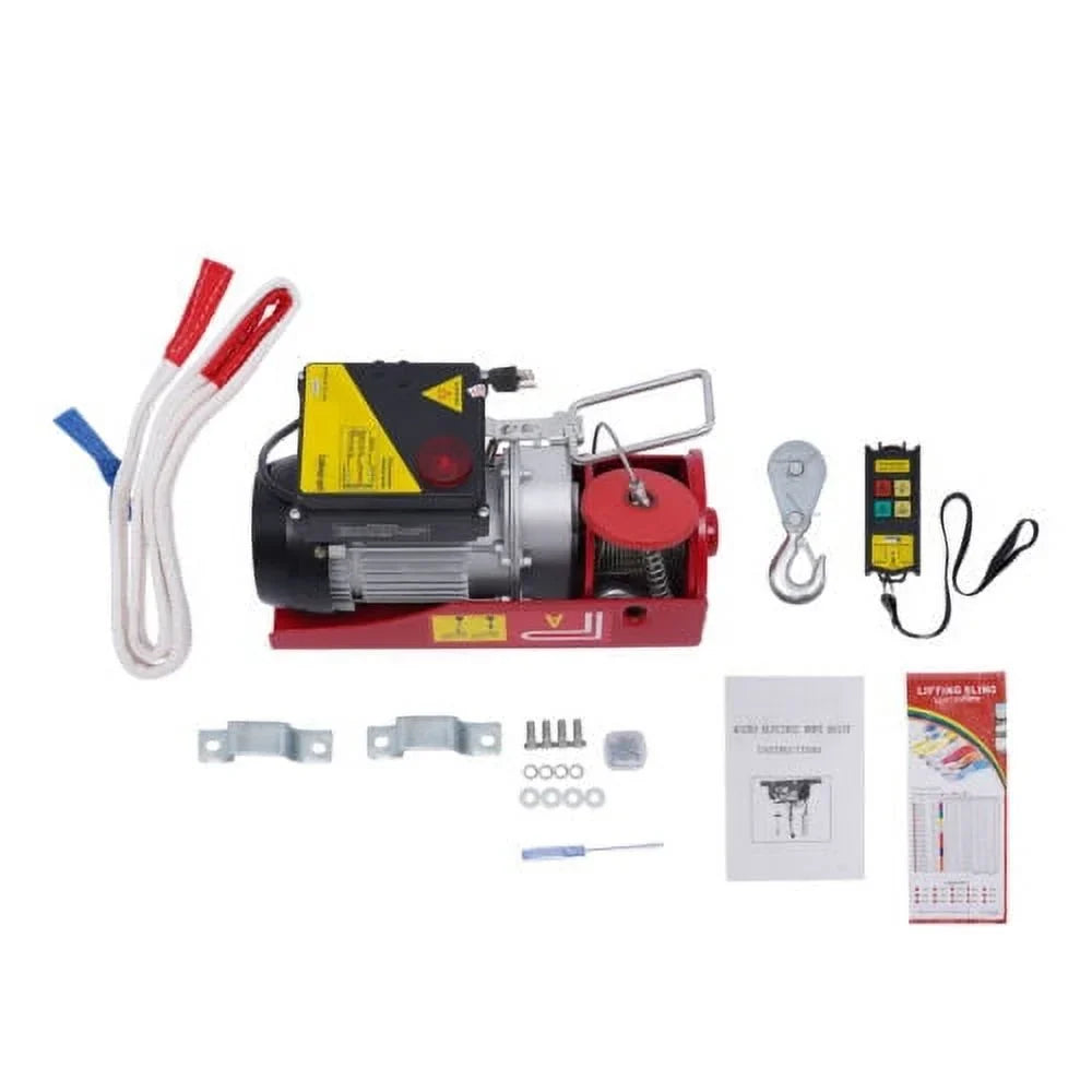 Wireless Control With 440 Winch Remote Crane Electric Hoist Professional LBS
