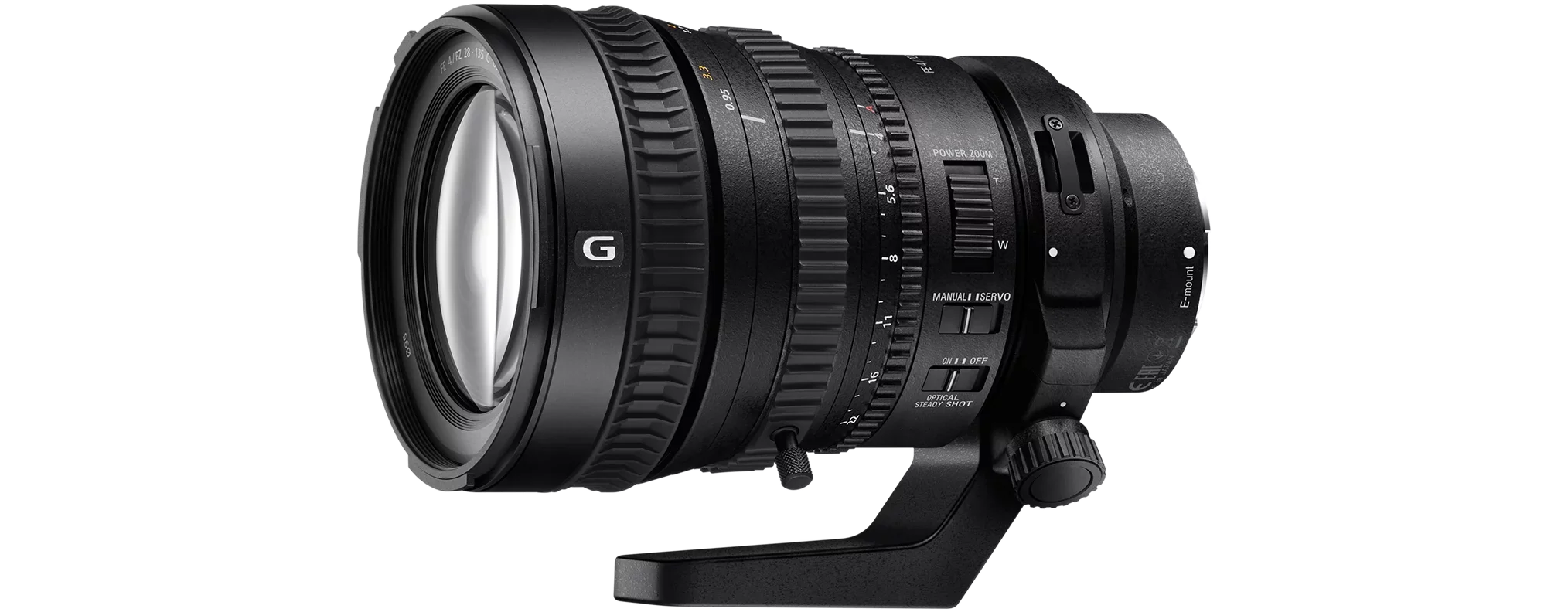 G PZ F4 SELP28135G Lens OSS FE Power E-mount Zoom 28-135mm