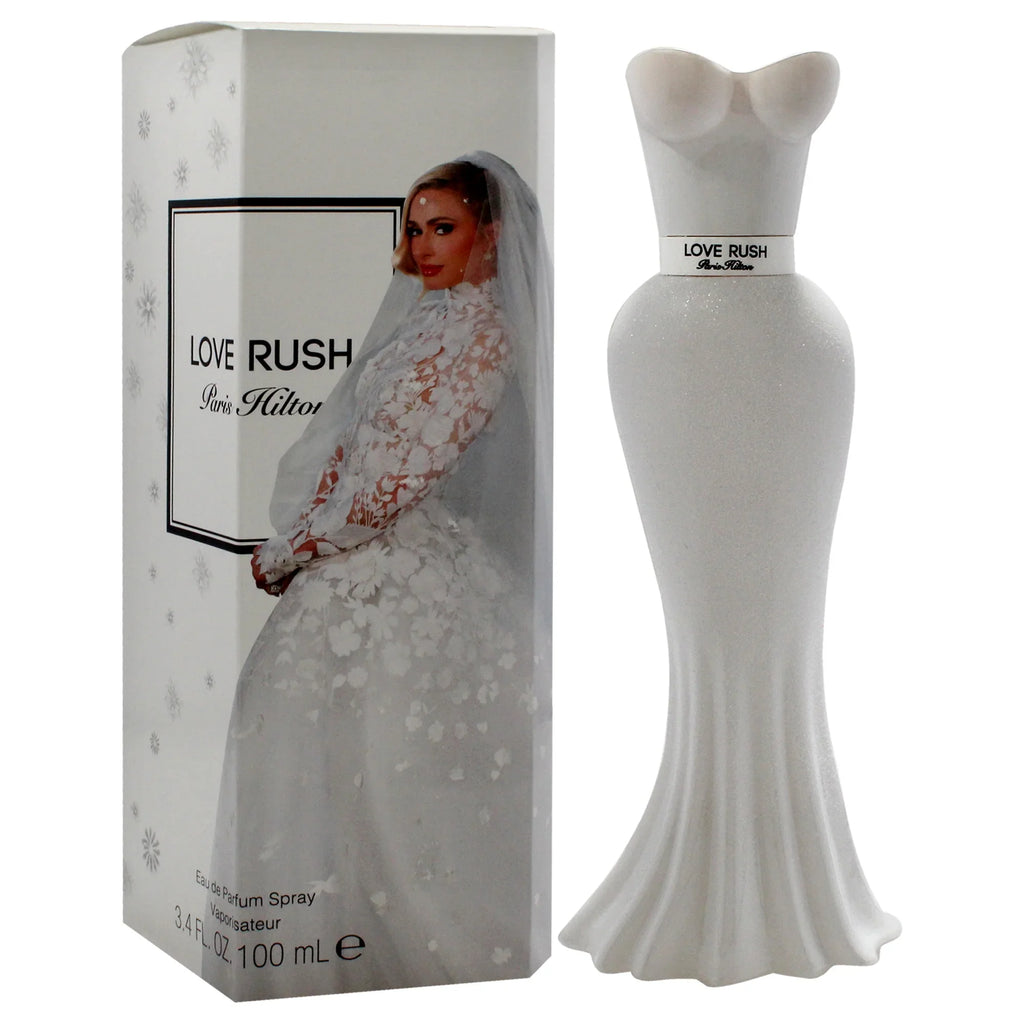 Hilton EDP , 3.4 Spray Love oz Rush Paris