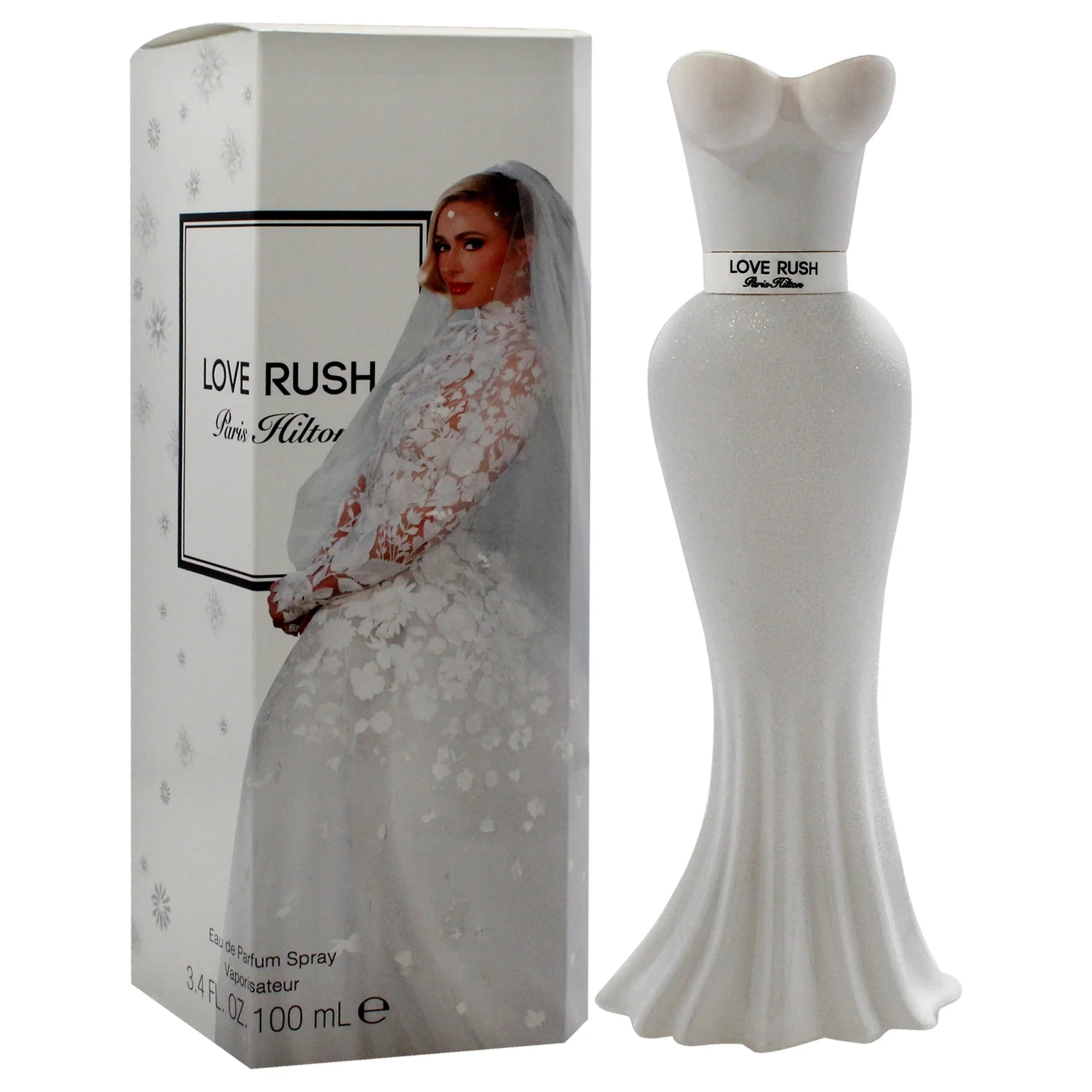 Hilton EDP , 3.4 Spray Love oz Rush Paris