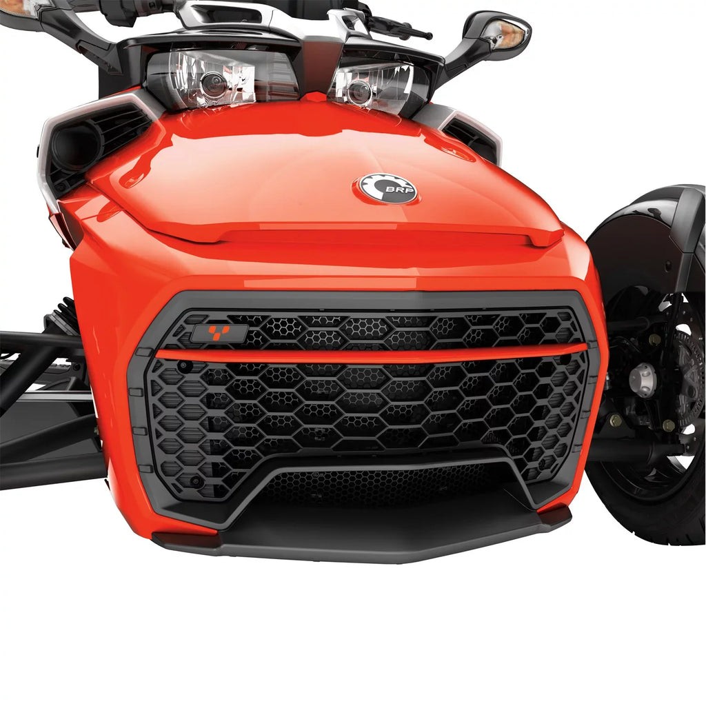Honeycomb-Style Sport Spyder Can-Am 219400595 Black New Grille, F3 Super OEM,