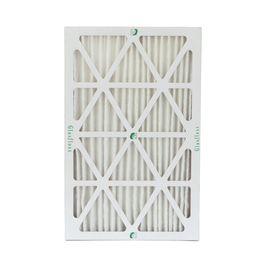 18x24x2 Air 2" 1-3/4 of Glasfloss. Actual Filters 10 MERV 17-1/2 Pack 12 Size: by x Pleated 23-1/2 Inch x