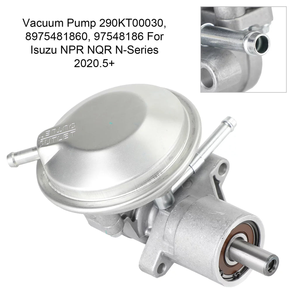 Isuzu N-Series NQR 290KT00030 NPR Vacuum Pump 2020.5+ 97548186 For 8975481860