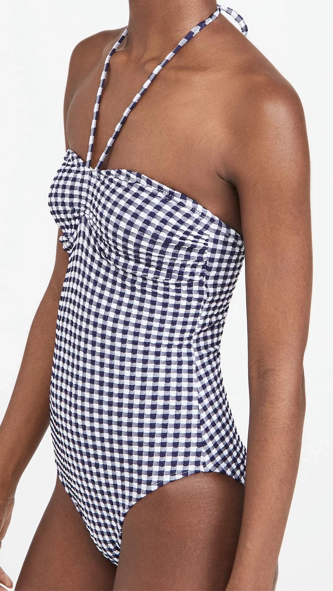 One-Piece $248 Cinched Womens Size Shoshanna Blue Standard 10 MSRP