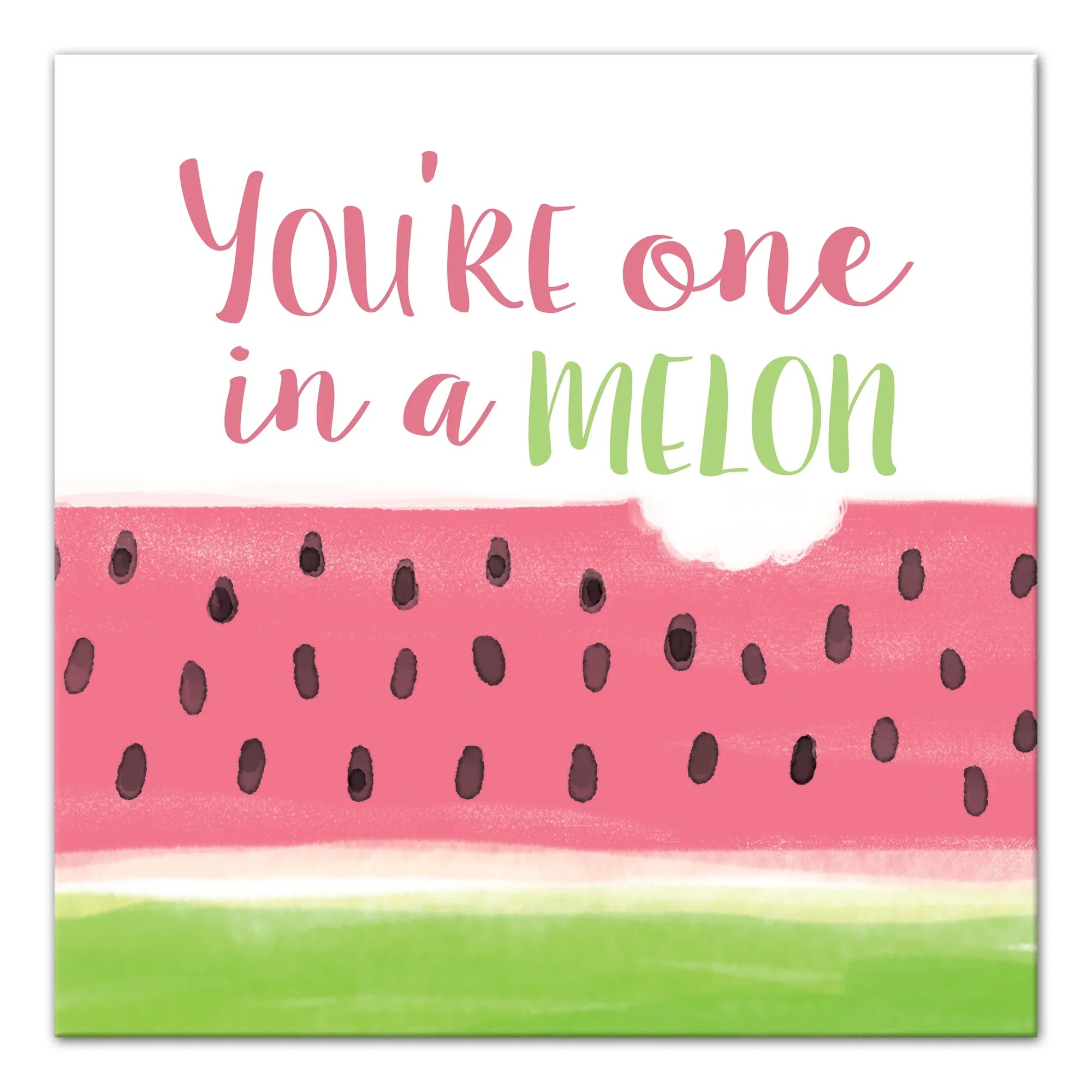 Canvas in One Art 24x24 Creative A Wall Products Melon