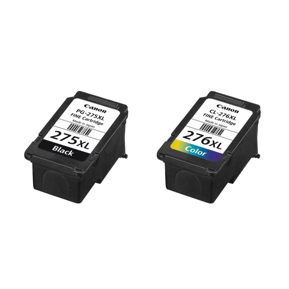(Black, Black Ink Cartridge and Magenta Canon CL-276XL Cyan, and Color PG-275XL Yellow)