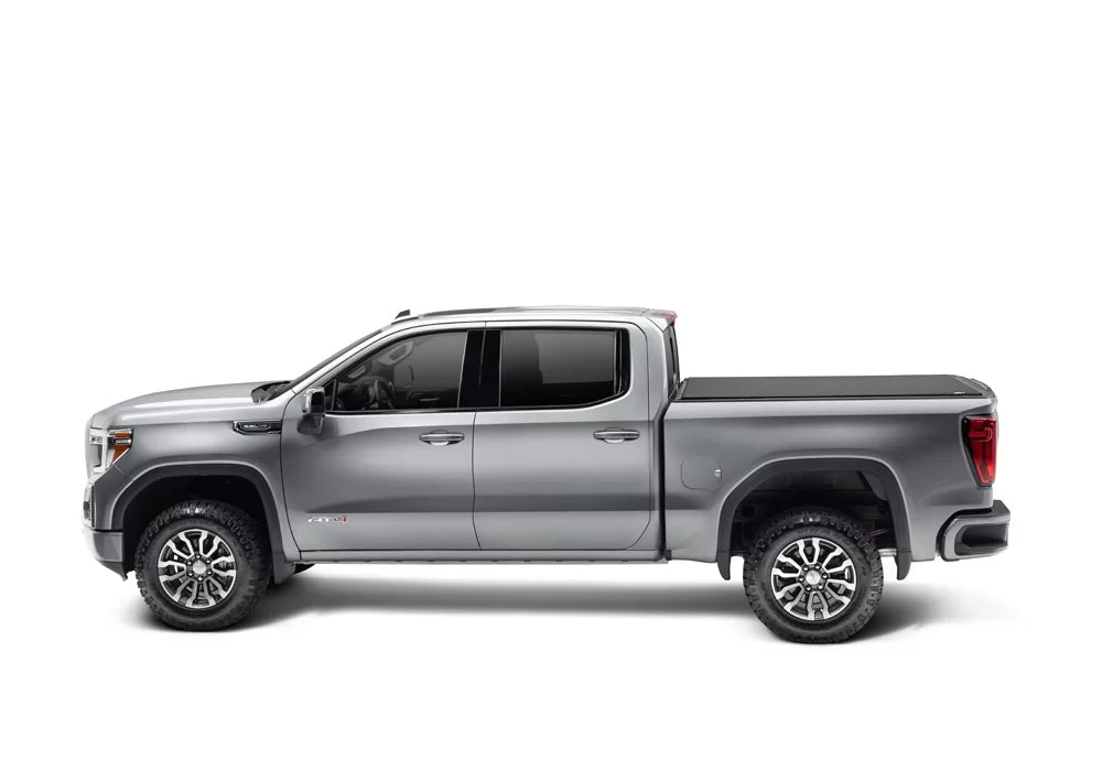 | Cover (79.4") Up 2019 TruXedo Compatible 7" 6' - Chevy/GMC Pro Bed | Roll 2023 Bed X15 tailgate works 1472601 Silverado/Sierra, with Tonneau Soft MultiPro/Flex w/ Truck