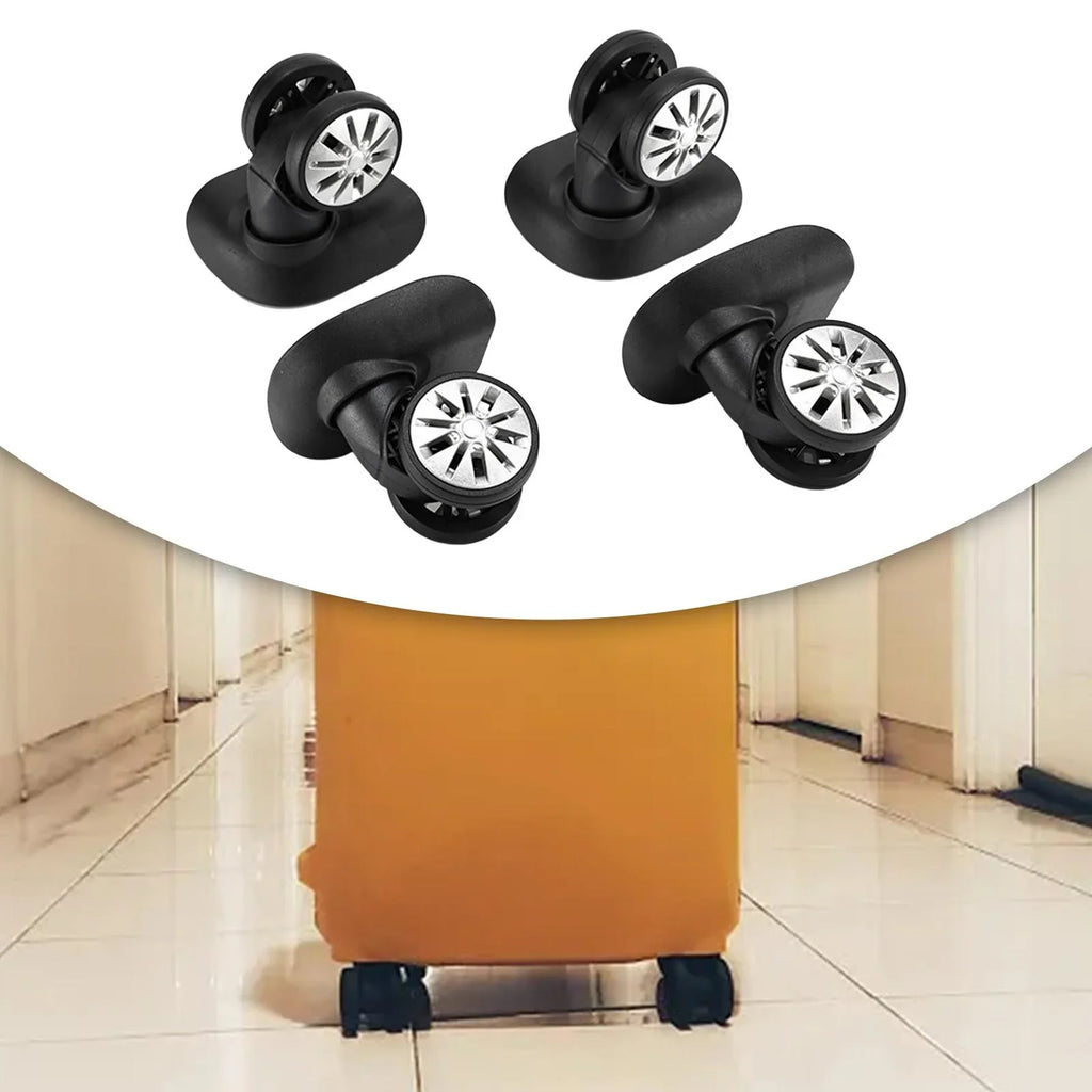 Bag Replacement 4Pcs for Wheels Suitcase Wheels Luggage Caster Trolley Case