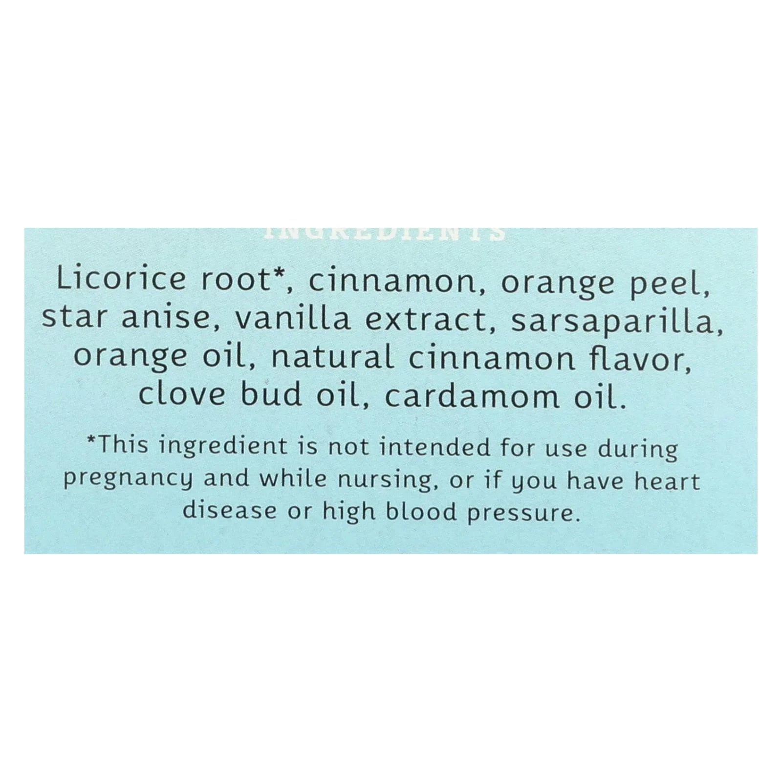 '- Tea Stash Bags Licorice Case Tea Premium Herbal 20 - of Caffeine Spice 6 - Free Company