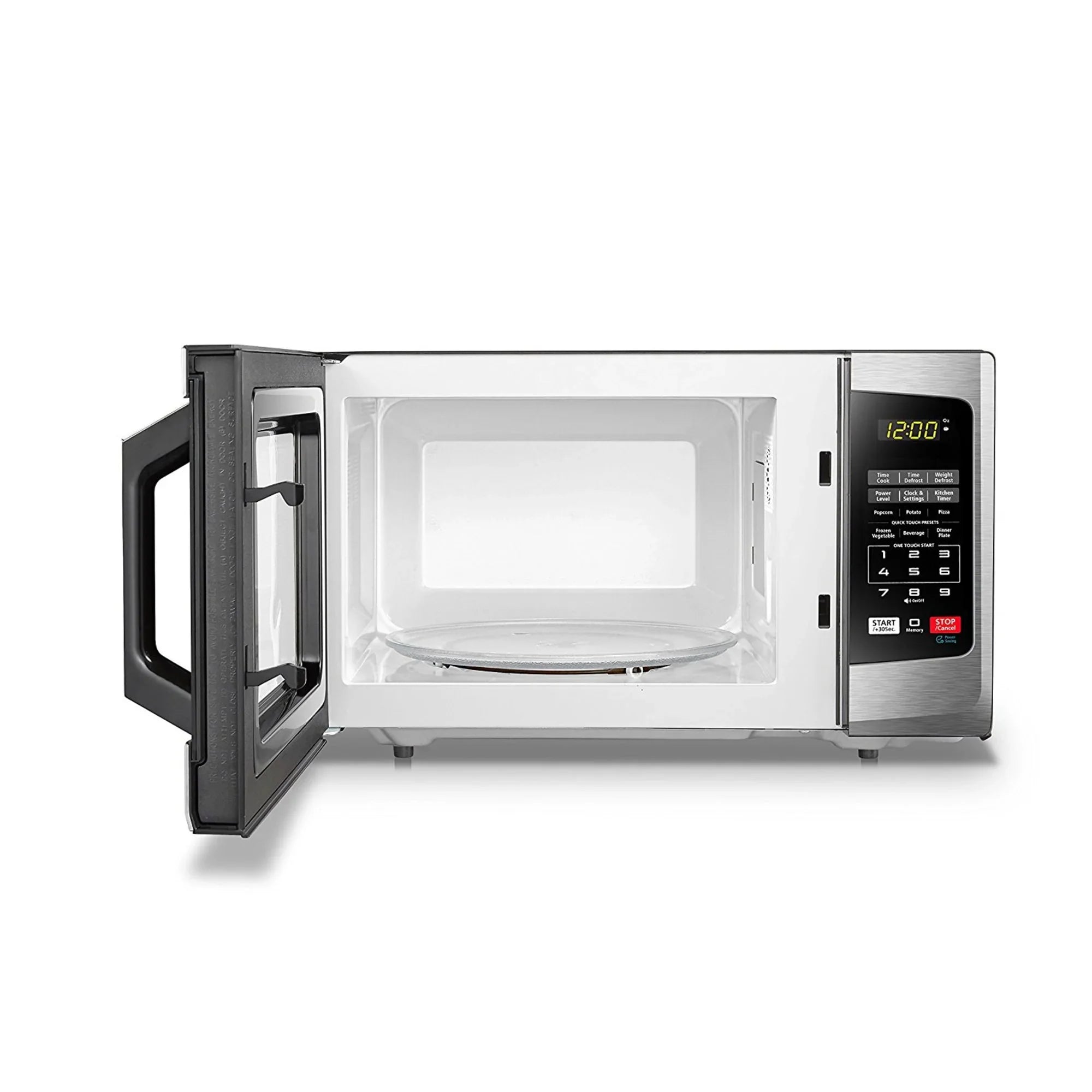Toshiba ML2-EM25PAESS Stainless Ft. Steel Microwave, Cu. 0.9