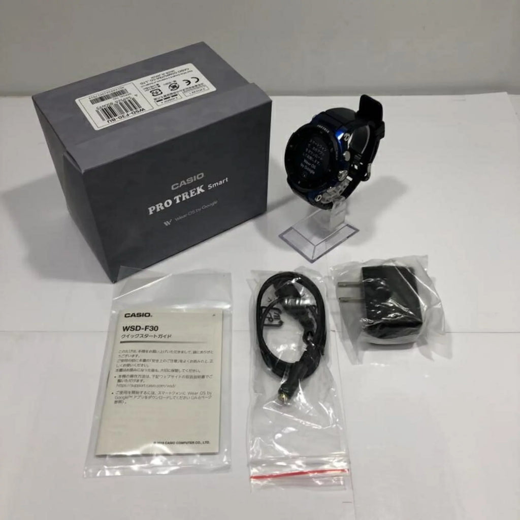 PROTREK Casio with Pre-Owned CASIO WSD-F30 smart Trek Pro box watch (Fair)