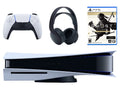 Console Headset 5 Playstation Cut Tsushima Ghost Gaming Director's Black Disc of Sony and with Wireless PULSE Version 3D