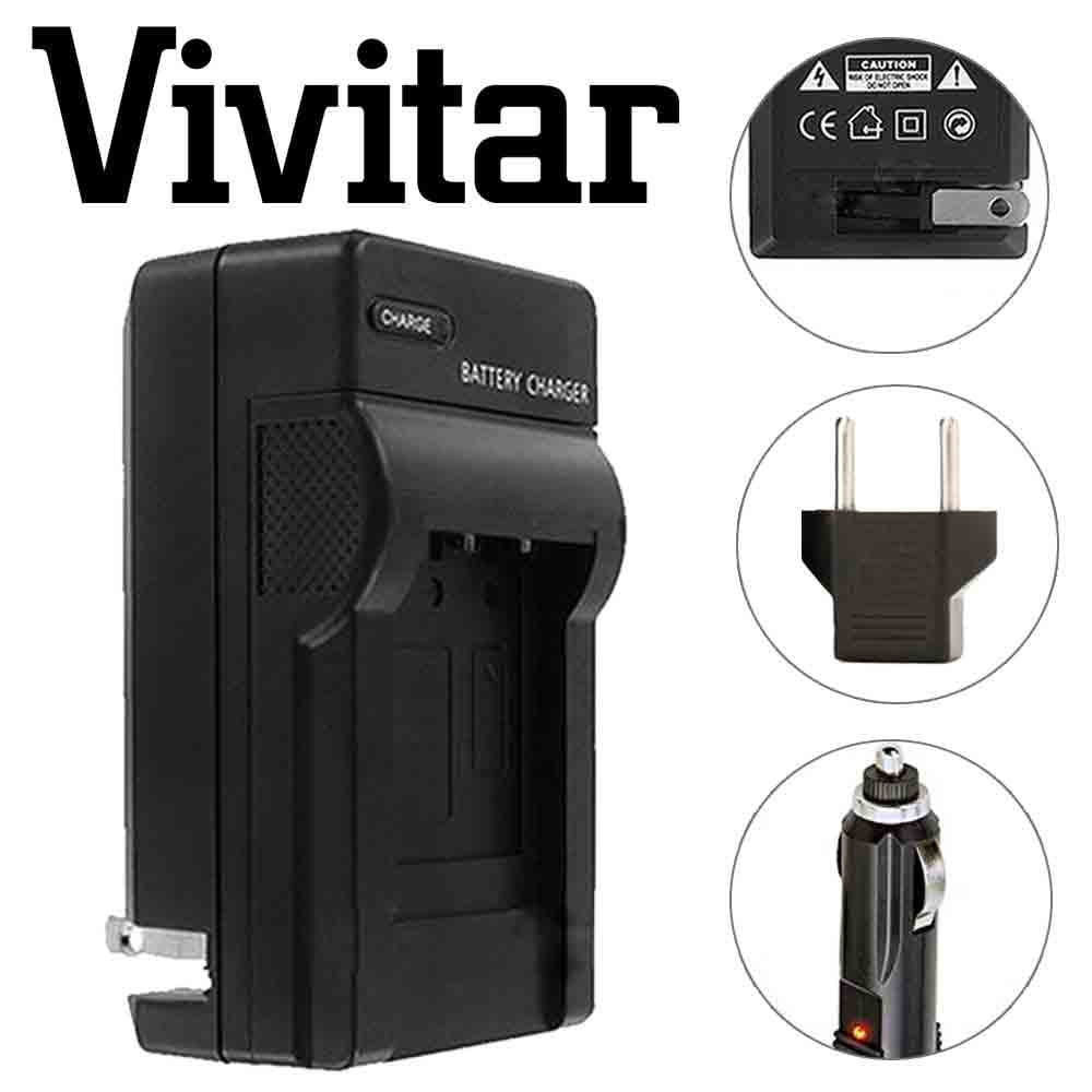 for Nikon Vivitar Replacement Replacement Rechargeable EN-EL15c MH-25 + Battery Charger Battery