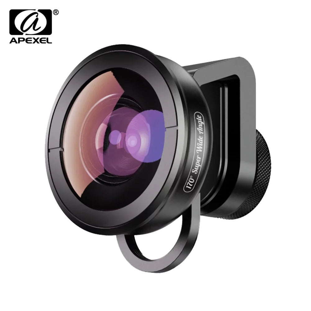 Smartphone APEXEL Angle Super Single APL Galaxy HD5SW Dual for Lens Smartphones Pixel for Lens / Lens Wide 170°