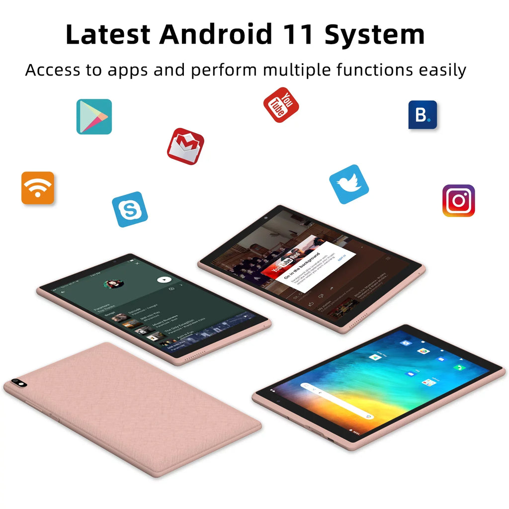 1280x800 Camera Processor, 32GB RAM, Inch Tablets 11 Tablet, Tablets, 2GB Tablet PC. IPS NOVOJOY ROM Touchscreen, HD Dual Android 8 Eye-Care Quad-core