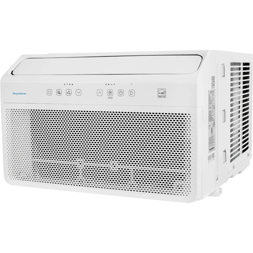 Control 8,000 Air Window BTU with Mounted Inverter Remote Keystone Conditioner