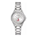 Crimson Watch Women's Sport Steel Stainless Classic Bulova Tide Alabama Silver
