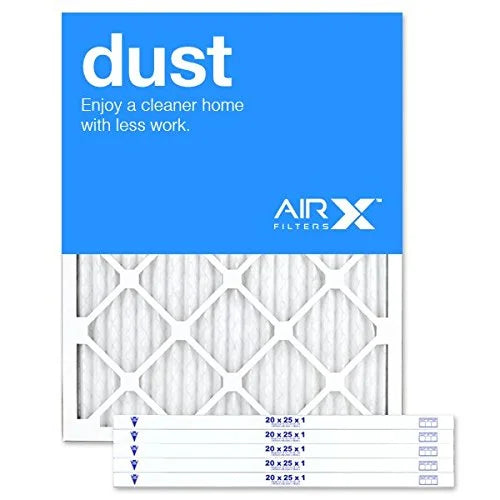 Pleated Dust Filter 8 AIRx 20x25x1 MERV