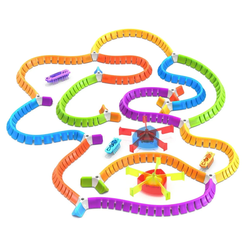Batteries Flash - Over - Included - own - Playset and Pieces Sensory for Colorful 40 Playground Nano Mold Land Your Kids Multicolor HEXBUG Nano