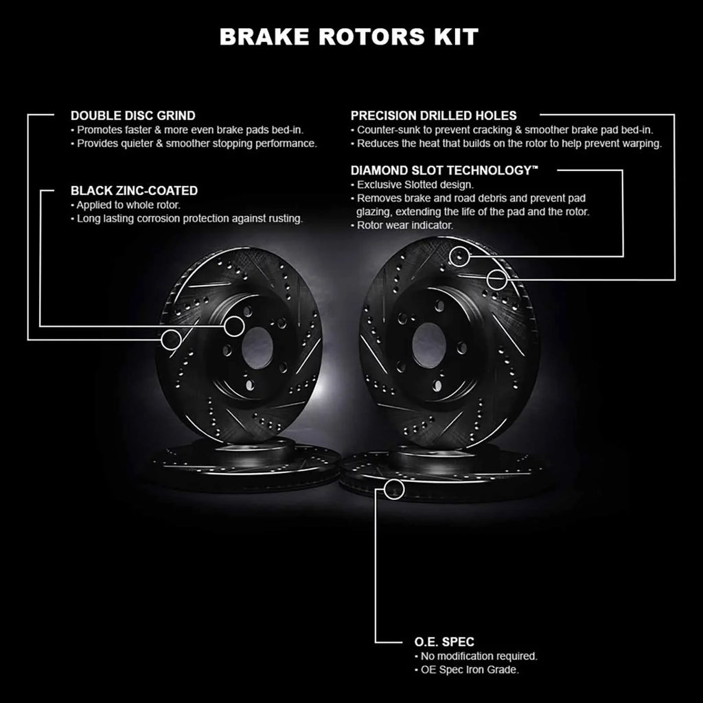 Concepts select: D/S Rotor R1 2018-2020 JAGUAR R1 Concepts Black Fits 2014-2017 S, JAGUAR Whpn2 F-TYPE Brake F-TYPE 20005